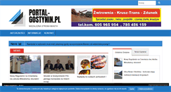 Desktop Screenshot of portal-gostynin.pl